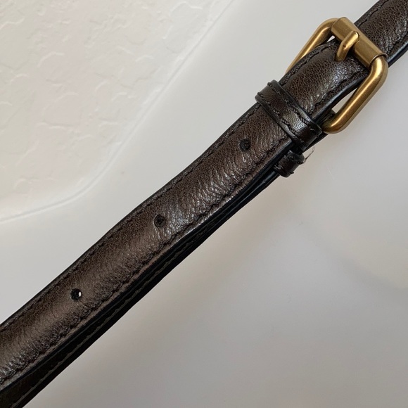 Frye crossbody brown leather messenger bag - Picture 5 of 16